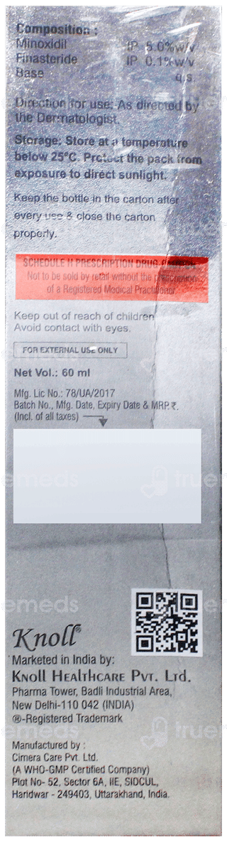 Minoxinol Plus Solution 60Ml